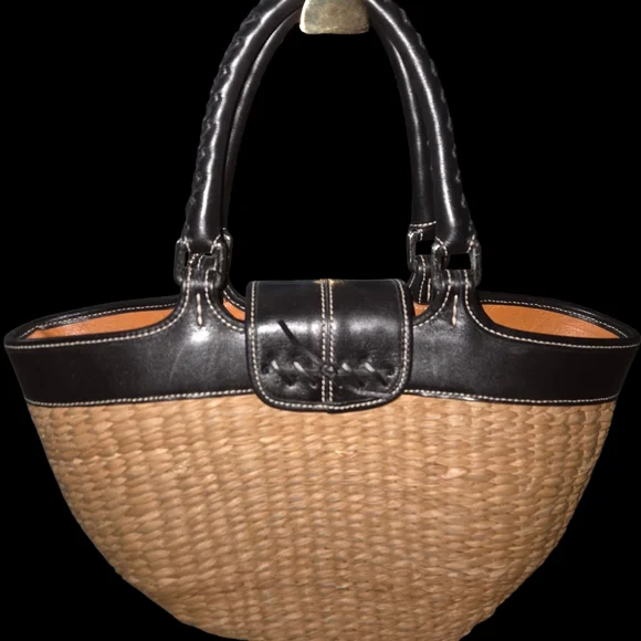 Coach Vintage Woven Tote with Braiding - Picture 3 of 8